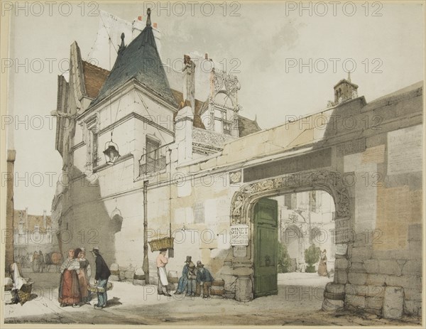 Picturesque Architecture in Paris, Ghent, Antwerp, Touen, etc., 1839.