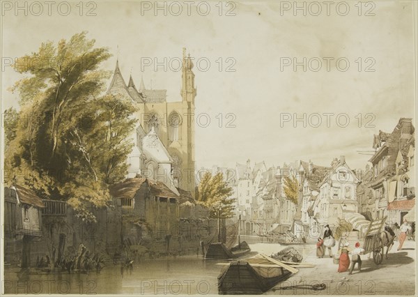 Picturesque Architecture in Paris, Ghent, Antwerp, Touen, etc., 1839.