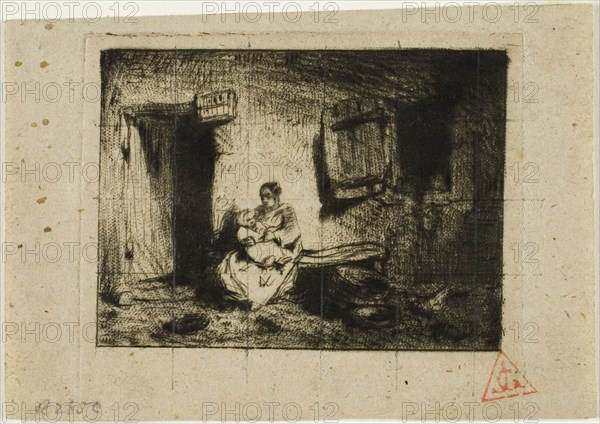 Nursemaid, 1843.