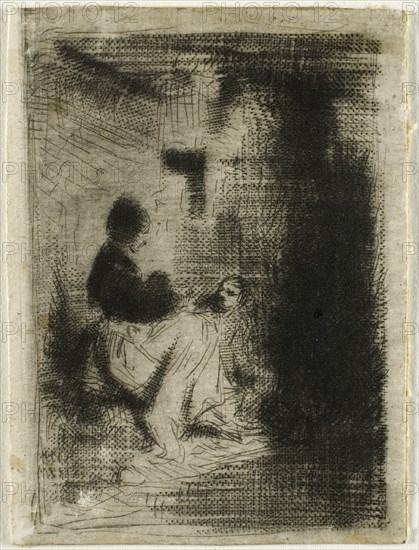 A Woman and her Child, 1843.