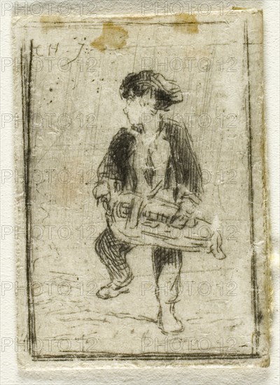 Hurdy-Gurdy Player, n.d.