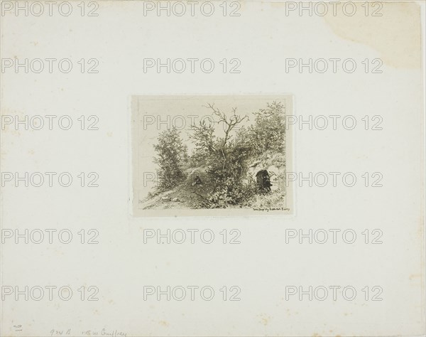 Man Sitting on a Hill, n.d.