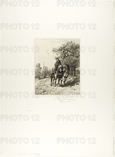 The Towpath, c. 1864.