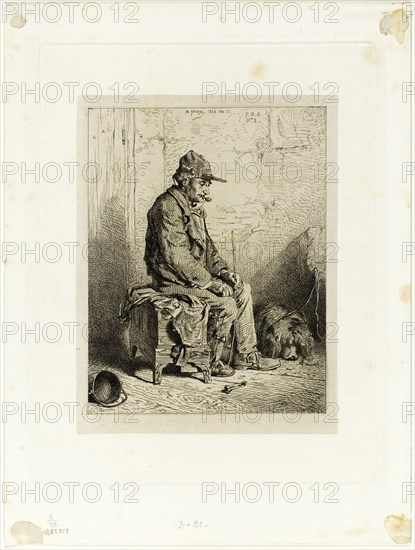 Organ Grinder, 1844.