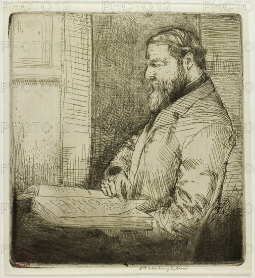 Portrait of French Student, 1901.