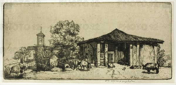 A Tuscan Farm, 1904.