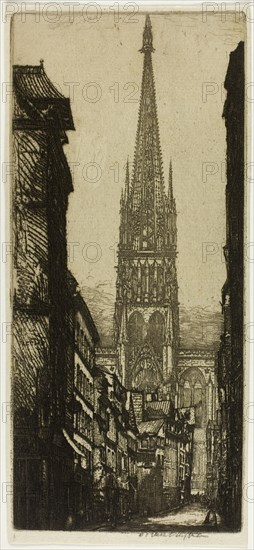 La Flêche, Rouen, 1903.