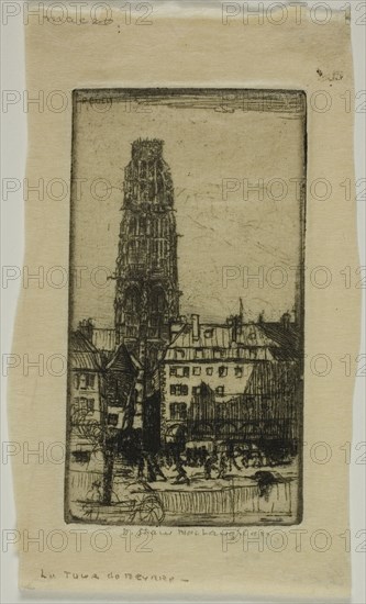 Tour de Beurre, Rouen, 1899.