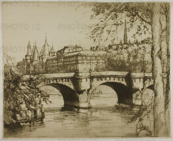 The Concièrgerie, Paris, 1908.
