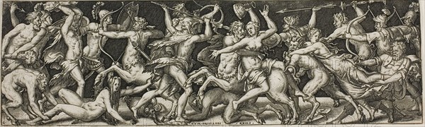 Combat of Centaurs and Lapiths, 1550/1572.