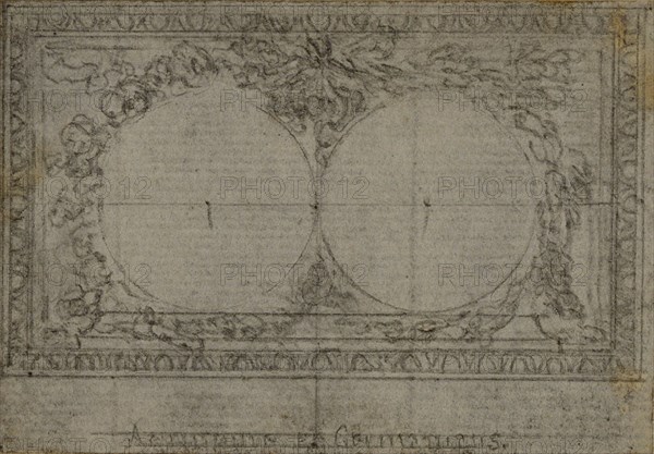 Study for Medallions, in Tacitus "Tibère, ou Les Six Premiers Livres des Annales", Book III, Vol. 2, c. 1768.