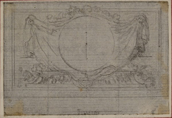 Study for En Tête Vignette in Tacitus "Tibère, ou Les Six Premiers Livres des Annales", Book V, c. 1768.