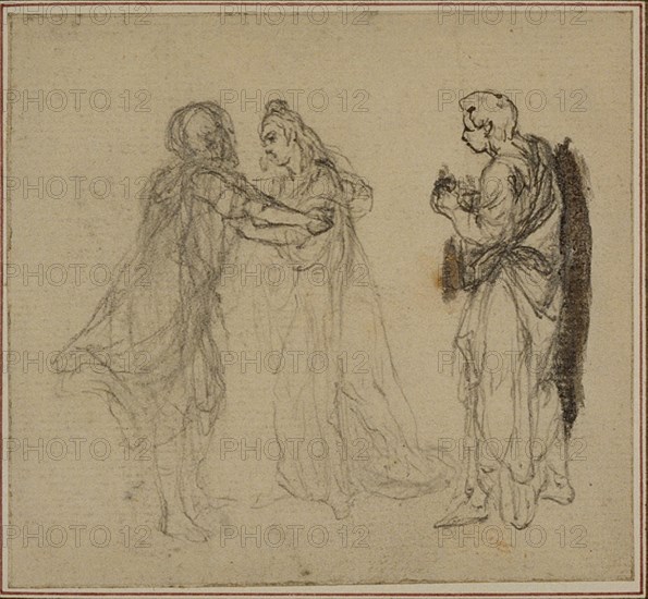 Study for Lucain's "La Pharsale", Canto II, c. 1766.