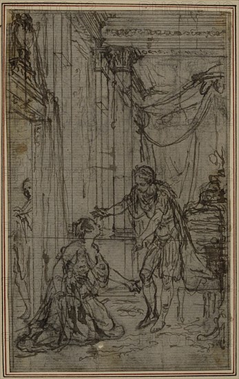 Study for Lucain's "La Pharsale", Canto X, c. 1766.