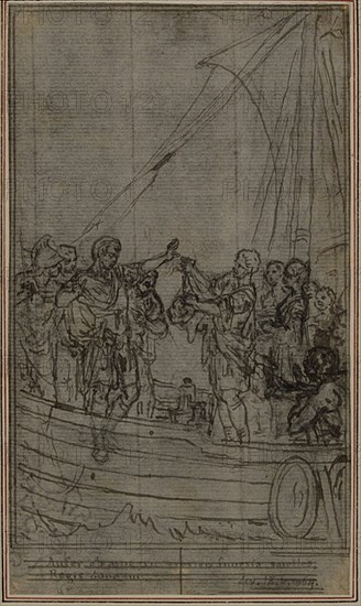 Study for Lucain's "La Pharsale", Canto IX, c. 1766.