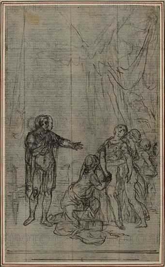 Study for Lucain's "La Pharsale", Canto V, c. 1766.