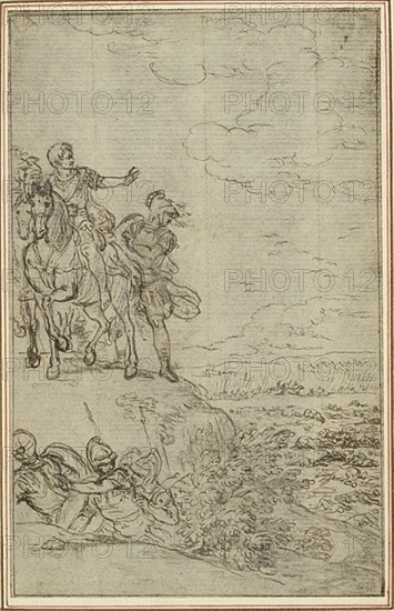 Study for Lucain's "La Pharsale", Canto VII, c. 1766.