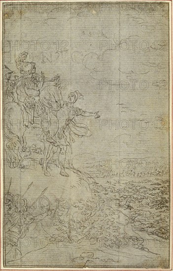 Study for Lucain's "La Pharsale", Canto VII, c. 1766.