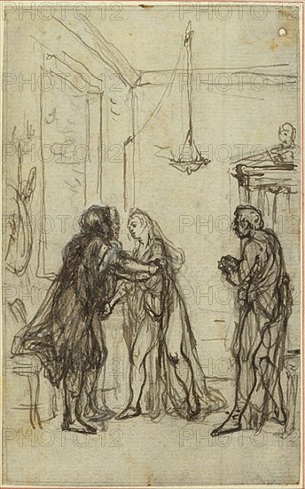 Study for Lucain's "La Pharsale", Canto II, c. 1766.