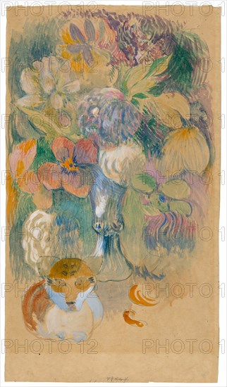 Still Life with Cat, c. 1899.