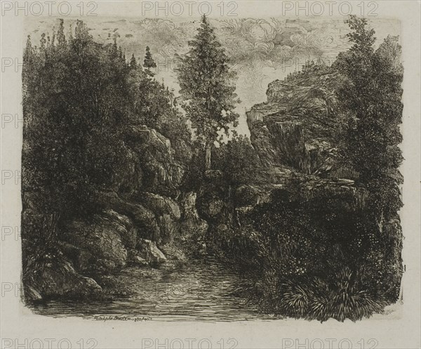 Rocky Landscape, 1880.