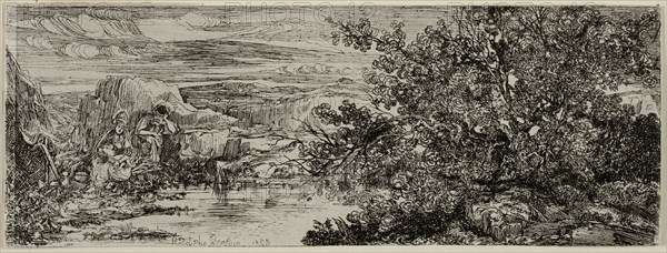 The Holy Family beside a Pool, 1865.