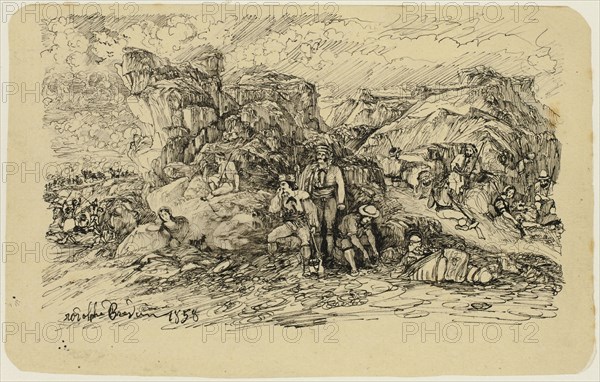 The Smugglers, 1858.