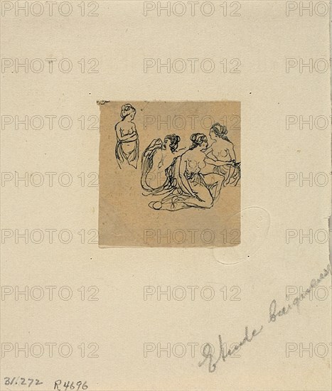 Study of Bathers, n.d.