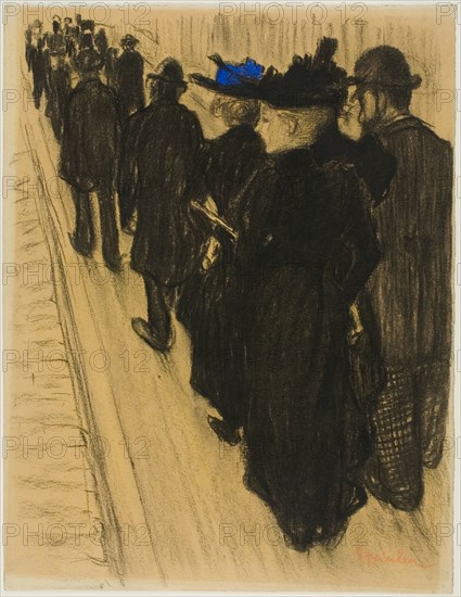 The Entourage, 1895.