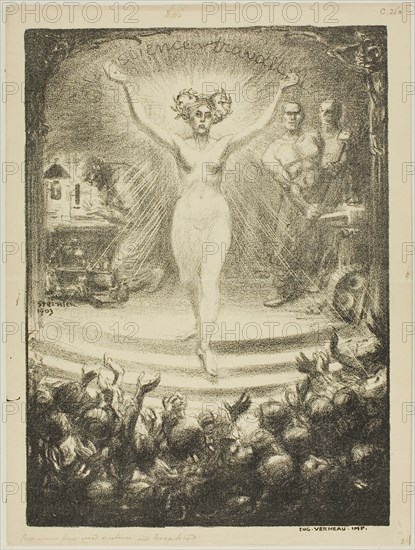 Program for a Matinée at the Trocadéro, 1903.