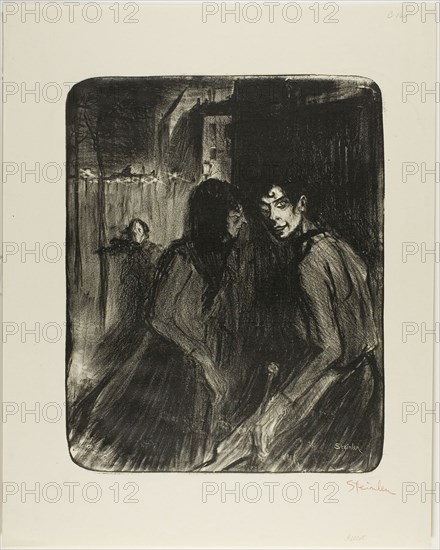 Arguing Prostitutes, 1895.