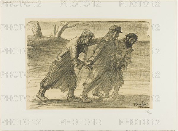 Three Comrades, plate five from Actualités, 1915.