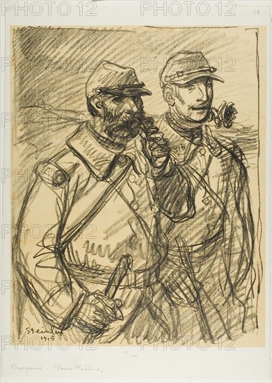 Two Soldiers, 1915.