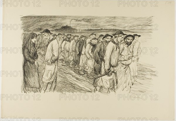 Coming out of the mine, 1907.