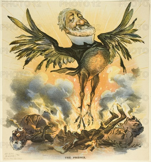 The Phoenix, from Puck, 1890.