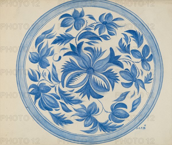 Plate, c. 1936.