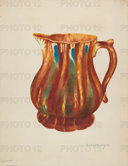 Bennington Pitcher, c. 1936.