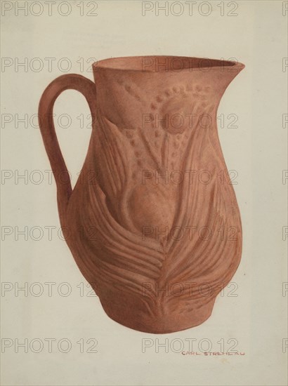 Pa. German Pitcher, c. 1939.