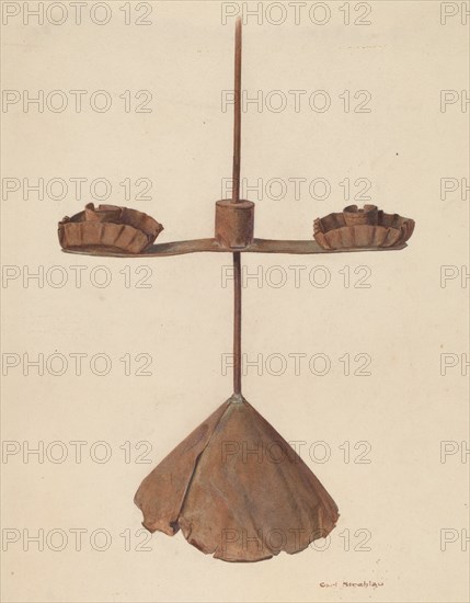 Candlestick, c. 1940.
