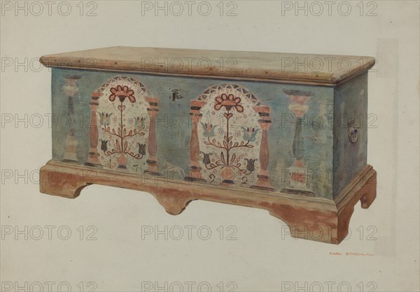 Pa. German Chest, c. 1939.