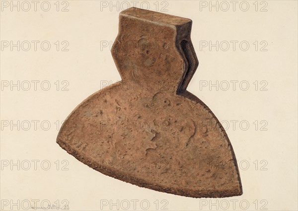 Broad Axe Head, 1938.