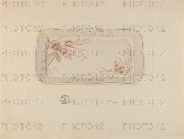 Dinner Tray, c. 1937.