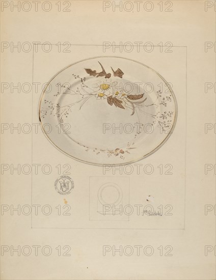 Platter, c. 1937.