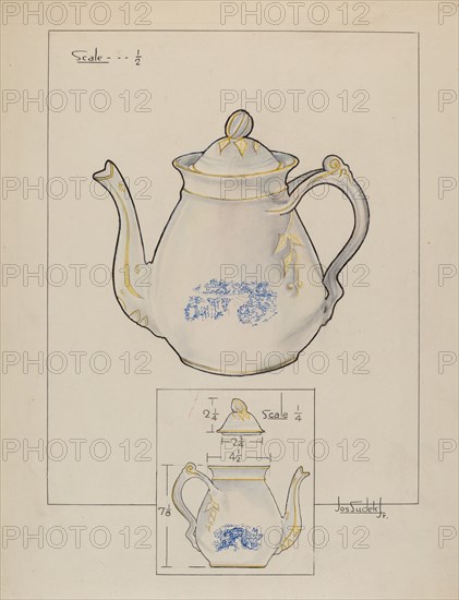Teapot, c. 1938.