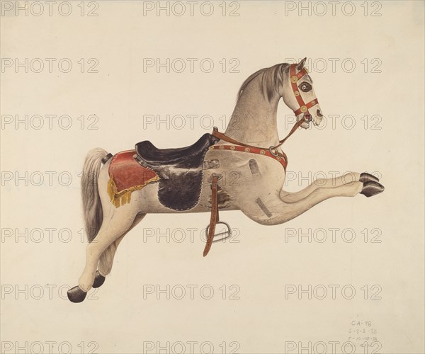 Carousel Horse, c. 1938.