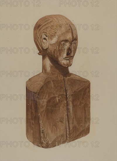 Primitive Bust, c. 1939.