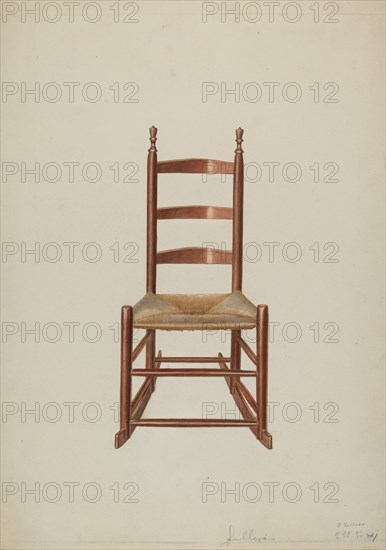 Ladder Rock Chair, 1937.