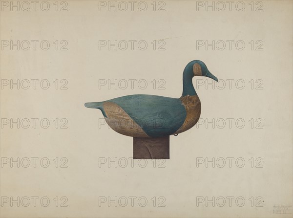 Decoy Duck, c. 1939.