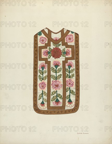 Ecclesiastical Vestment, c. 1939.