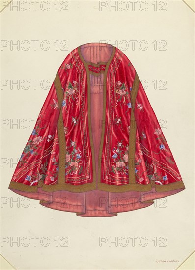 Ecclesiastical Vestment (front view), c. 1940.